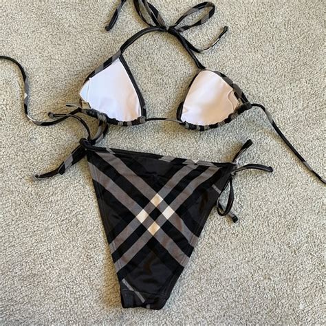 burberry swinsuit|burberry plaid bikini.